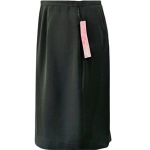 Classic Flattering Skirt NWT 31" Waist Size 10 - olive green